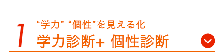 1
“学力”“個性”在見元石化
学力診斷+個性診斷
>