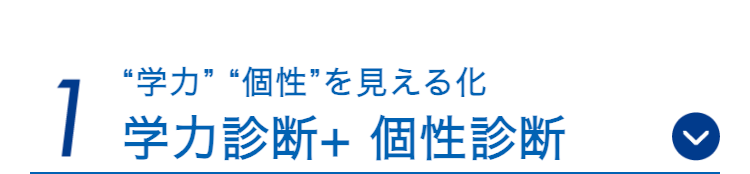 1
“学力”“個性”在見元石化
学力診斷+個性診斷
>